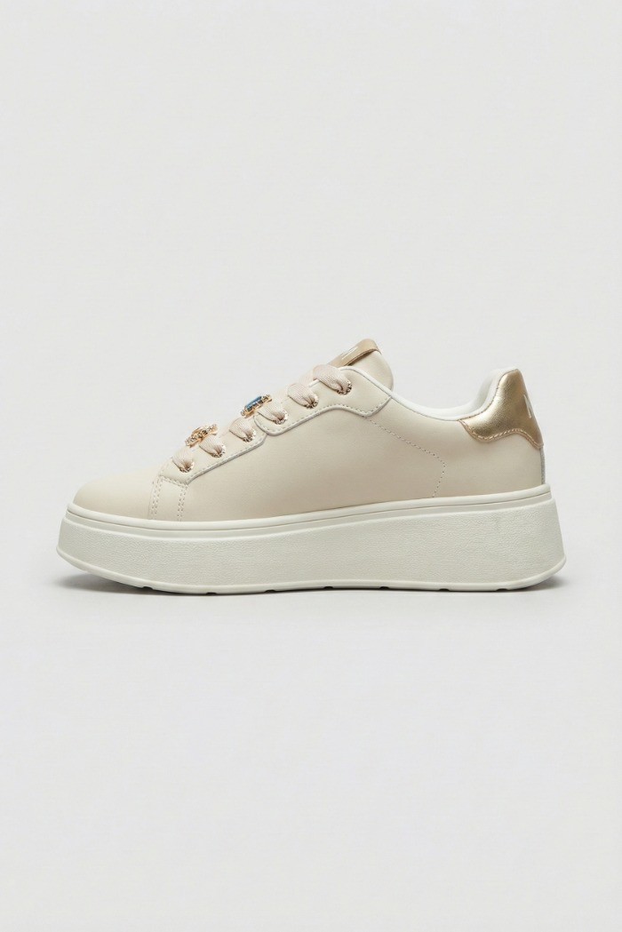 Gold & Gold sneaker con dettaglio gioiello GB1045 [66dd89e4]
