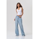 Fracomina jeans flare in denim con lavaggio medio fp26sv3023d41903 [749ed15c]