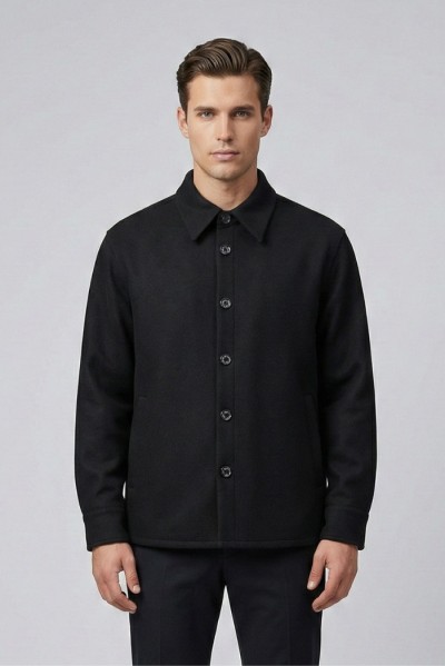 John Richmond overshirt con collo a camicia Sanchez uma25437cp [f999abd8]