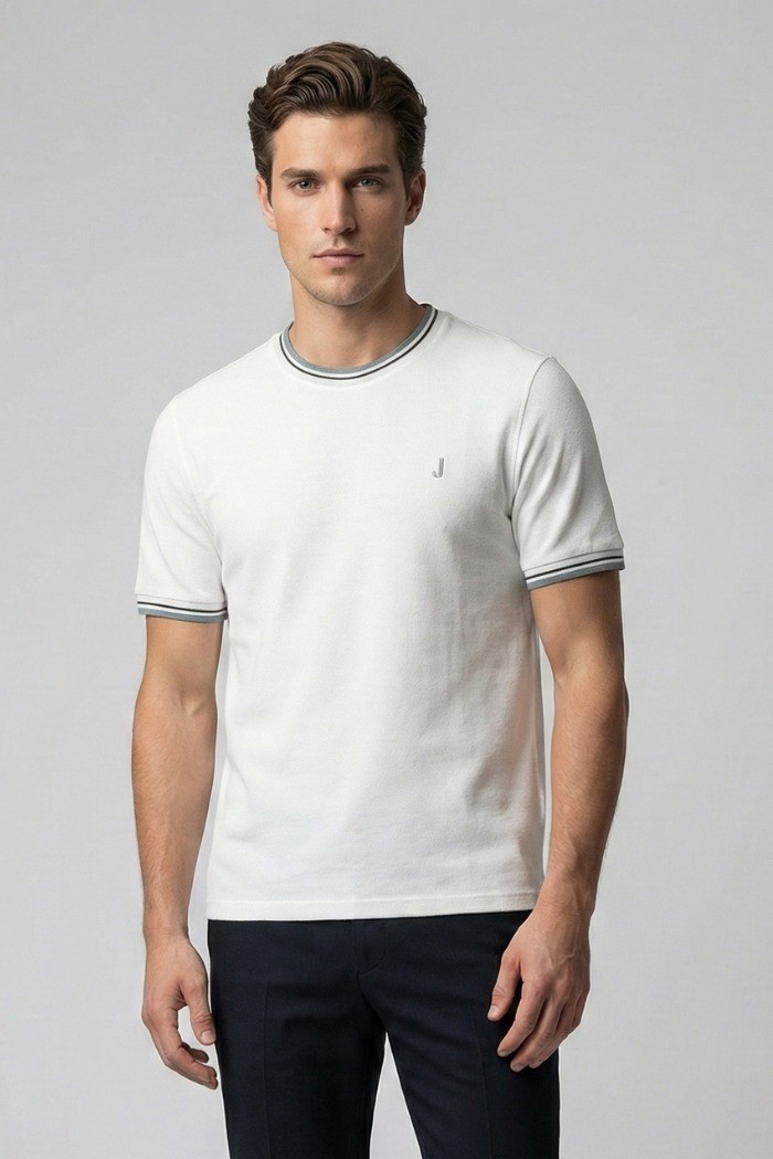 Jeckerson t-shirt in piquet di cotone pe26jupts003tshir001 [ba342a40]