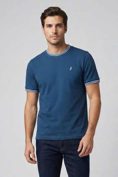 Jeckerson t-shirt in piquet di cotone pe26jupts003tshir001 — 805219040078039_3
