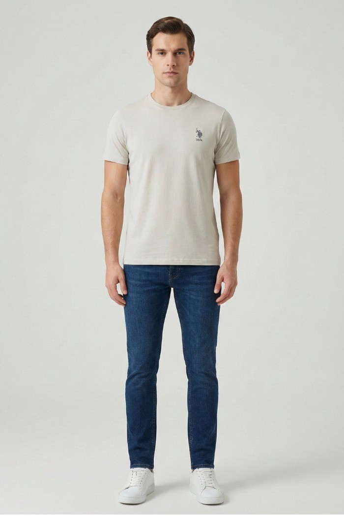 US Polo ASSN t-shirt cotone stretch Brady US42154011 [f2bf0c21]