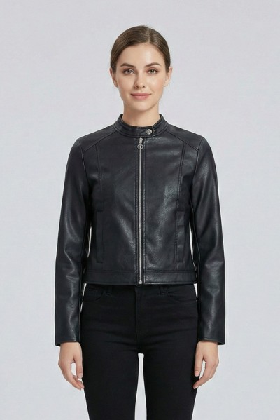 Blash giubbino biker in ecopelle BS1740004 [a3a7e939]