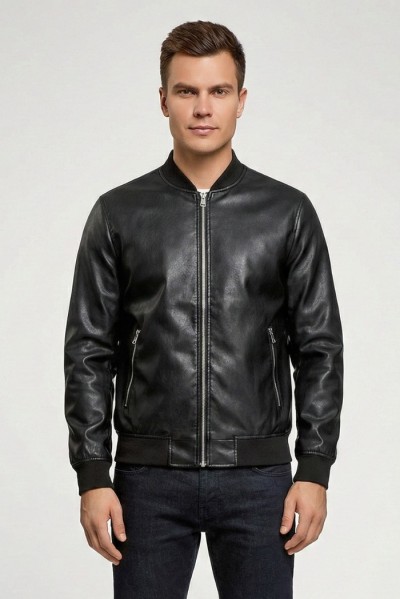 Urban Ring bomber in ecopelle UR1140002 [53bdb90f]
