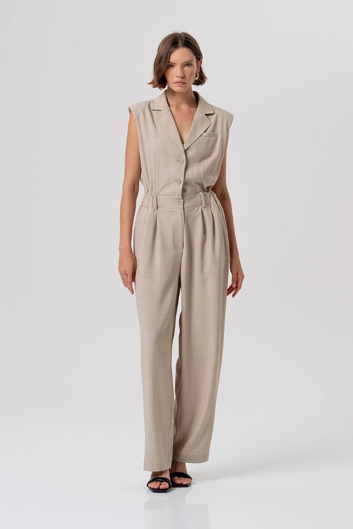 Fracomina tuta senza maniche con pantaloni lunghi fr26so2005w76301 [995480f2]