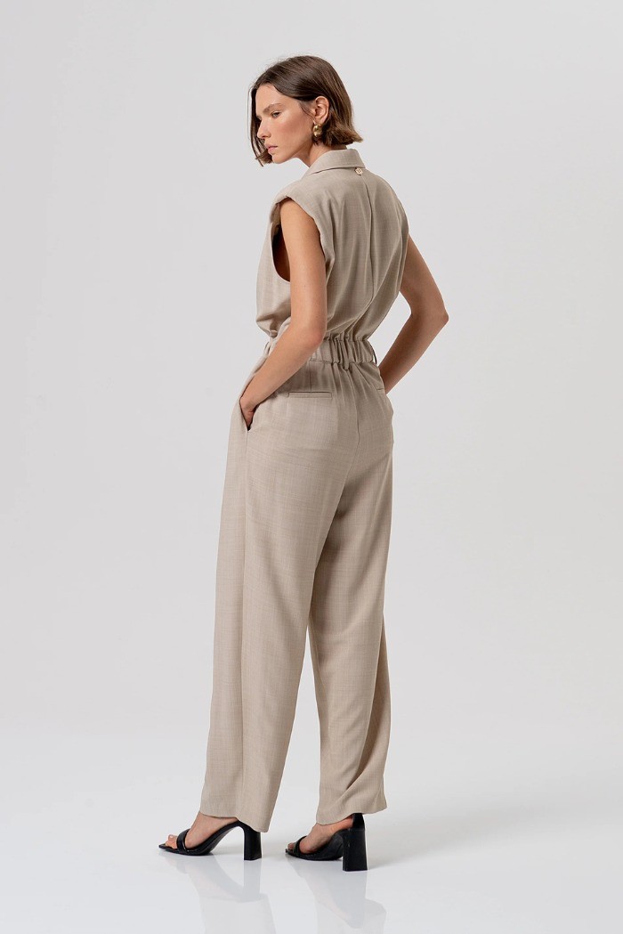 Fracomina tuta senza maniche con pantaloni lunghi fr26so2005w76301 [f76f02fb]