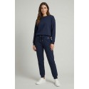 Blash pantalone in felpa in misto cotone con polsini BS1720011 [46013fc2]