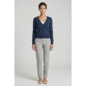 Markup cardigan scollo a V in misto viscosa MW10003 [ba8c3258]