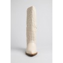Crichic stivaletto in nappa con tomaia traforata 3604-2 [d6dfe086]