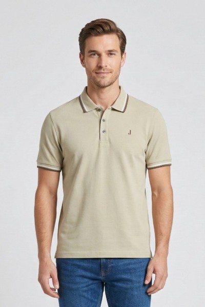 Jeckerson polo in piquet di cotone stretch Fessino pe26juppo004polo — 805219040078325_1