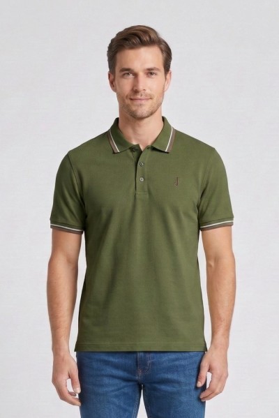 Jeckerson polo in piquet di cotone stretch Fessino pe26juppo004polo — 805219040078325_3
