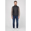 John Richmond gilet lupetto in nylon Treox ump26042pi [18493dfe]