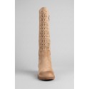 Crichic stivale effetto camoscio traforato 3606-1 [0793e7cb]