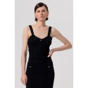 Fracomina top slim senza maniche in maglia fr26st4007k41601 [940ed15c]