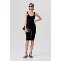 Fracomina top slim senza maniche in maglia fr26st4007k41601 [ff65144b]
