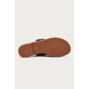 Frau ciabatta in pelle con fibbia in tono 85M3 [21299072]