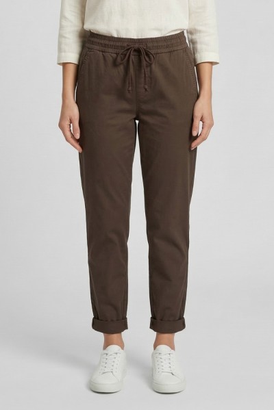 Fresh Flower pantalaccio in raso di cotone stretch FD700 [eb286b48]