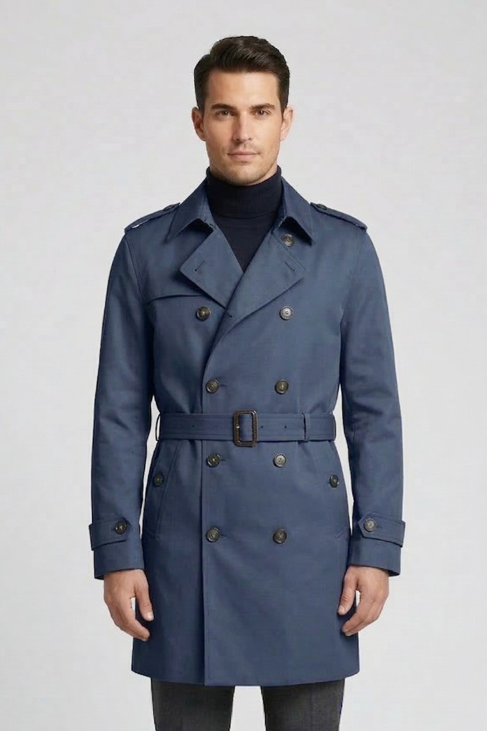 Markup trench doppiopetto in misto cotone MK1940027 [5df1f905]