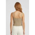 Fracomina top slim senza maniche in maglia fr26st4007k41601 [5cabf2e4]