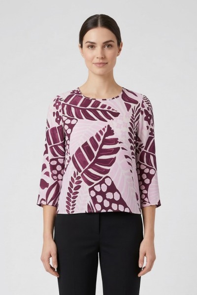 Tee Time blusa con manica 3/4 e26-zaf36203tt [cf0cd40b]