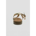 Gold & Gold sandalo infradito con dettaglio gioiello GL787 [ff741205]