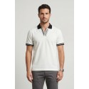 John Richmond polo in piquet di cotone Moyim ump26013po [e73bb75a]