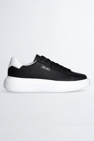 Liu Jo sneaker platform in pelle Big 01 7B4027PX474 [0225f6a1]