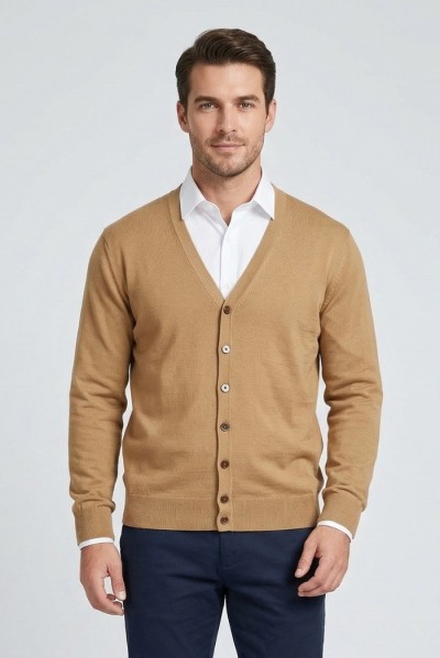 Urban Ring cardigan scollo a V in cotone UR1100021 [a4033f6e]