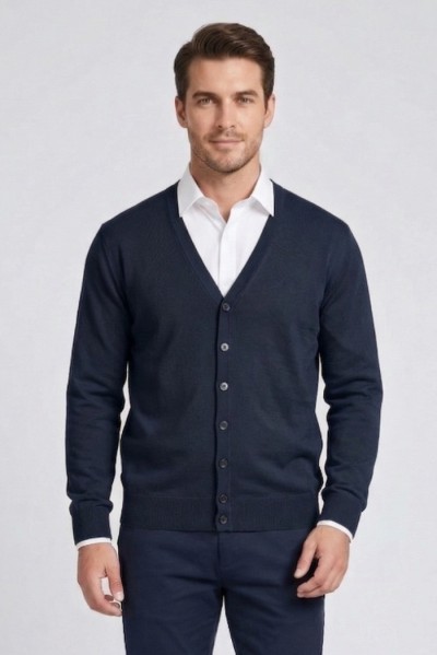 Urban Ring cardigan scollo a V in cotone UR1100021 [1bcb2261]