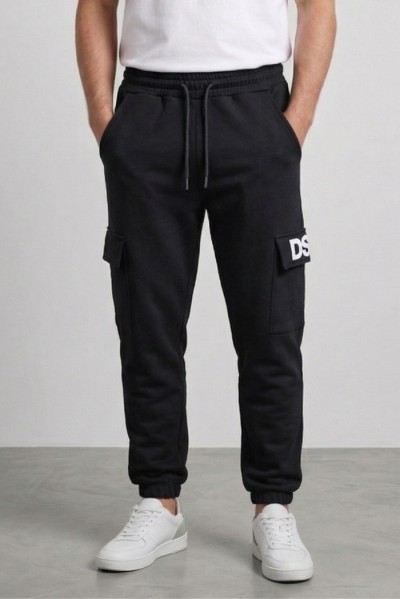 Drop Season 2 pantalone in felpa cargo in cotone SS26275 [413b4434]