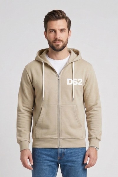 Drop Season 2 felpa in cotone con cappuccio SS26271 [c6f8239c]
