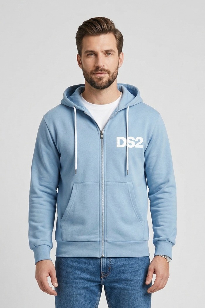 Drop Season 2 felpa in cotone con cappuccio SS26271 [71624e40]