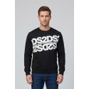 Drop Season 2 felpa girocollo in cotone con maxi stampa logo SS26256 [29199c75]