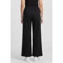 Drop Season 2 pantapalazzo in felpa in cotone con logo strass SS26W525 [207b6ffb]