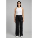 Drop Season 2 pantapalazzo in felpa in cotone con logo strass SS26W525 [9766aeff]