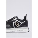 Liu Jo sneaker platform in mesh con paillettes Maxi Wonder 01 BA6009PX602 [210bed24]
