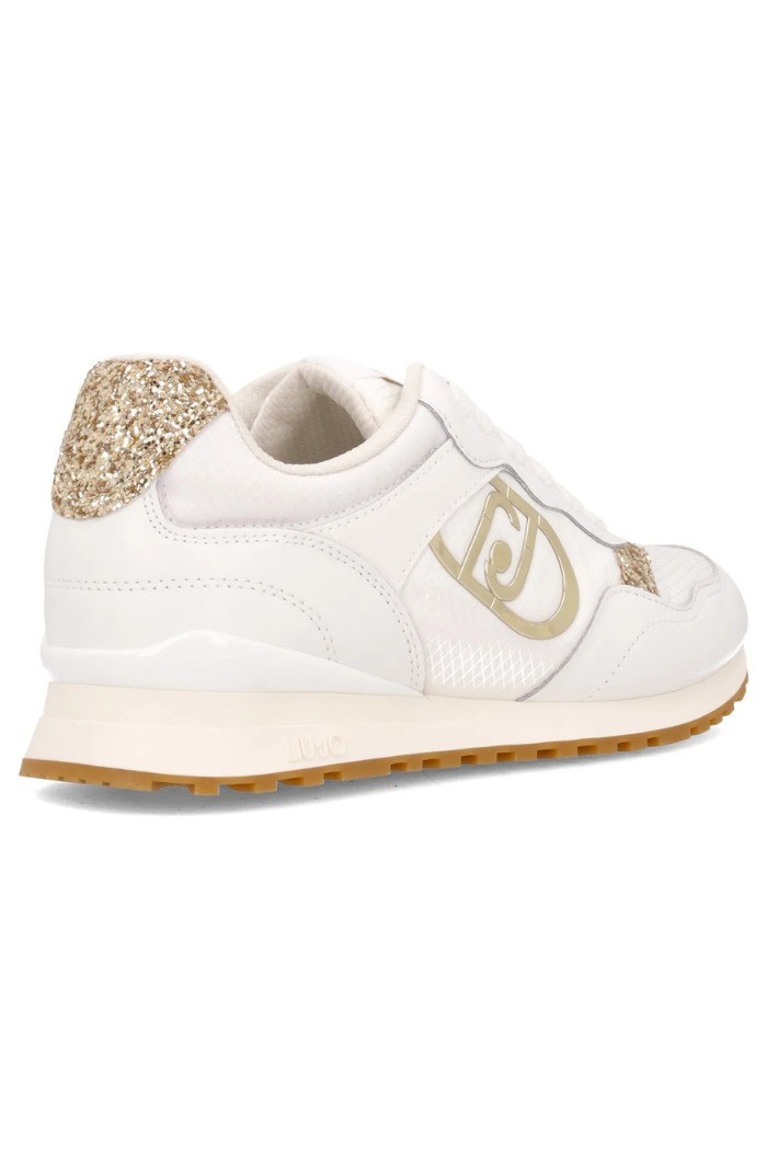 Liu Jo sneaker platform in suede e mesh Maxi Wonder Low 02 BA6001TX517 [0a30b3ce]