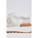 Liu Jo sneaker platform in suede e mesh Amazing 43 BA6031PX027 [7424c19d]