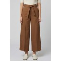 PDK pantalone flare in poliviscosa stretch 057046 [28bfdb1f]