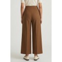 PDK pantalone flare in poliviscosa stretch 057046 [f1999812]