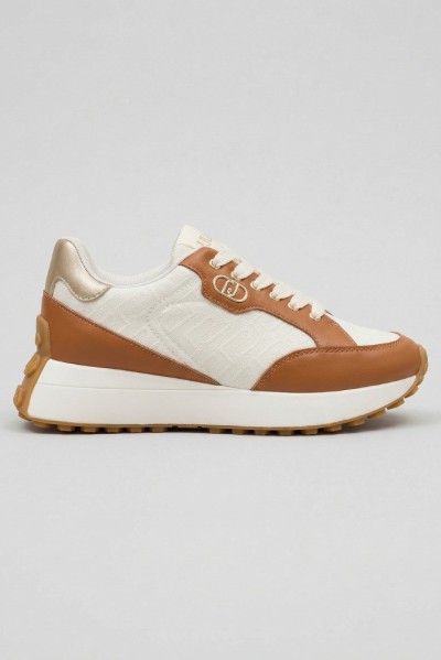 Liu Jo sneaker in pelle e canvas Lolo 20 BA6041PX806 [d5b0428b]