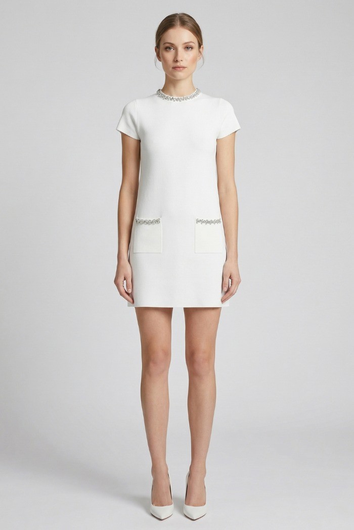 Sheis abito in maglia con applicazioni DS6050 [e67c9f57]