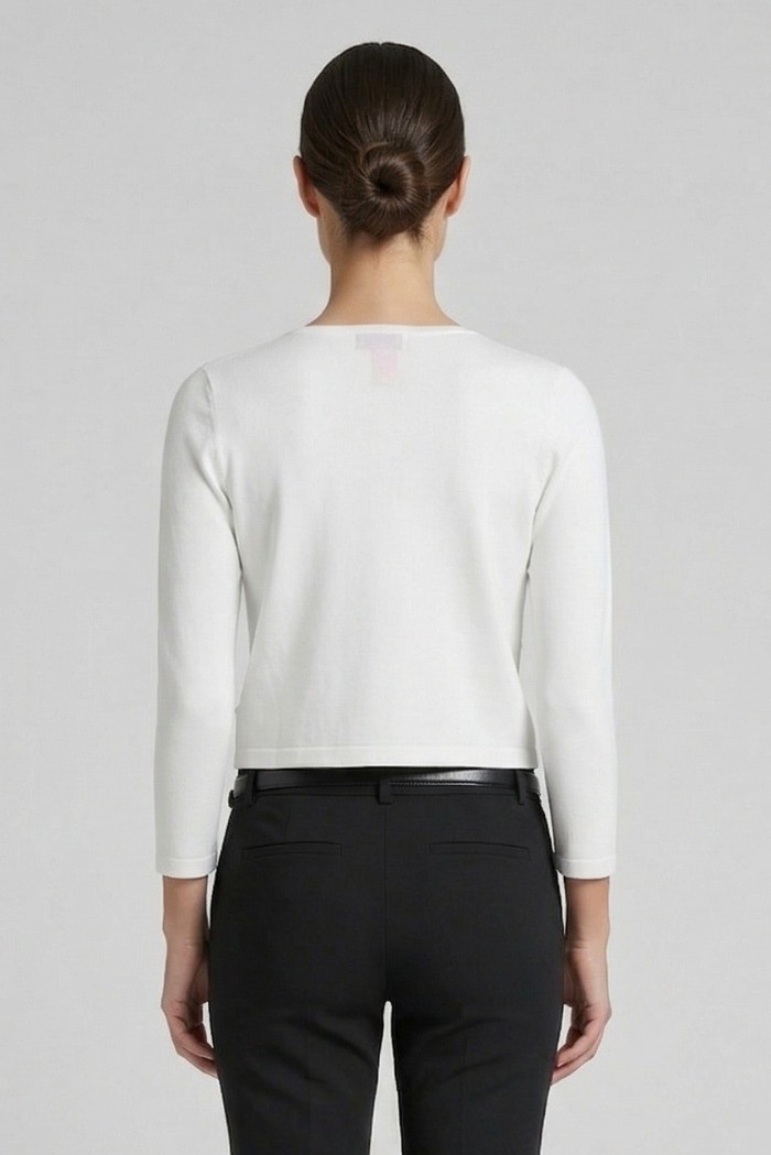 Sheis cardigan in misto viscosa con applicazioni DS6176 [ef7049e8]