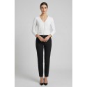 Sheis cardigan in misto viscosa con applicazioni DS6176 [586d88ec]