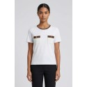 Sheis t-shirt in piquet con applicazioni DT6012 [4e5b22fe]