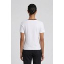 Sheis t-shirt in piquet con applicazioni DT6012 [977d61f3]