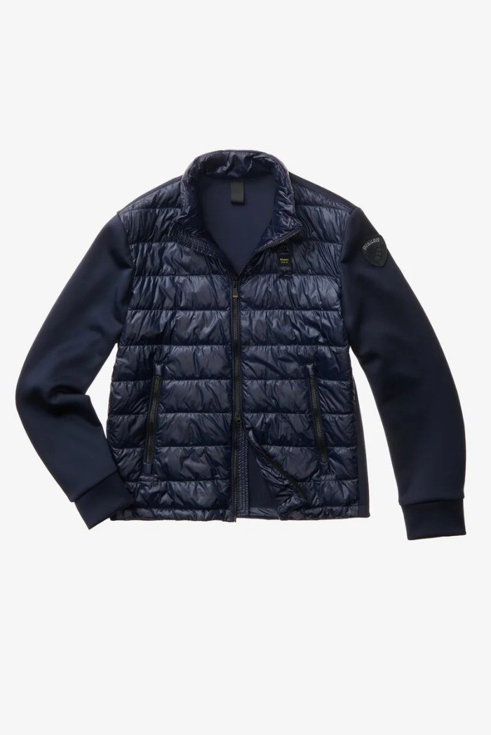 Blauer giubbetto maniche scuba Hebron 26sbluc02207-007459 [e86e3acb]