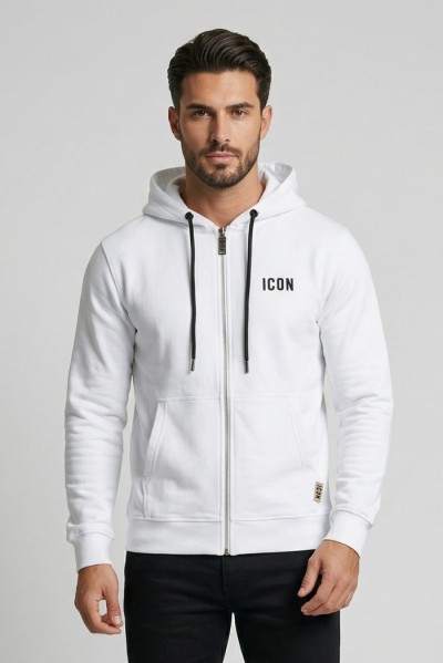 Icon felpa con cappuccio e ricamo logo IUPREF002 — 805219040079029_1