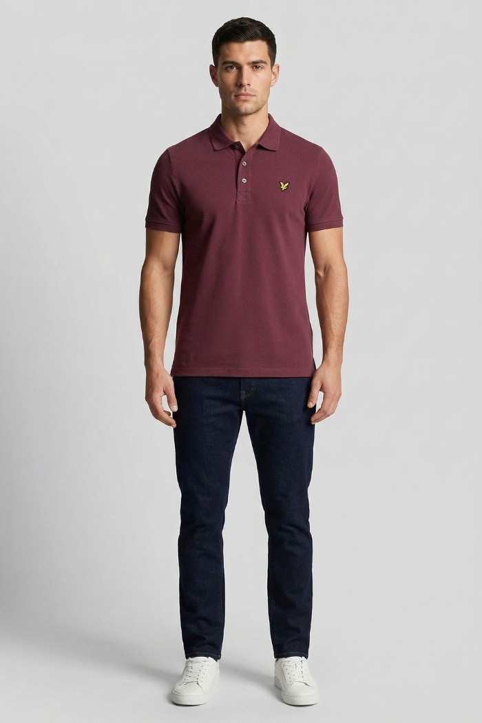 Lyle & Scott polo in piquet di cotone stretch SP400VOG [5d32594e]
