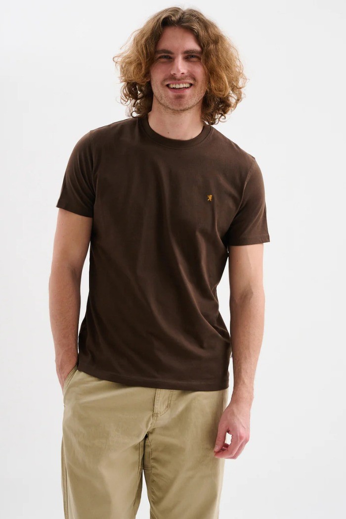 Jaggy t-shirt in jersey con logo ricamo Sahara JMT004DJ102261 [3aac2186]